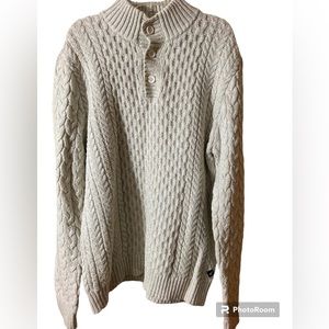 Sperry Sweater Men’s Cable Pullover Size Medium